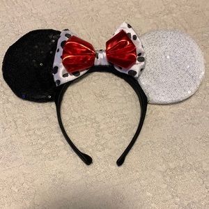 2/$20 New Disney 101 Dalmatians Cruella DeVille mouse ears headband